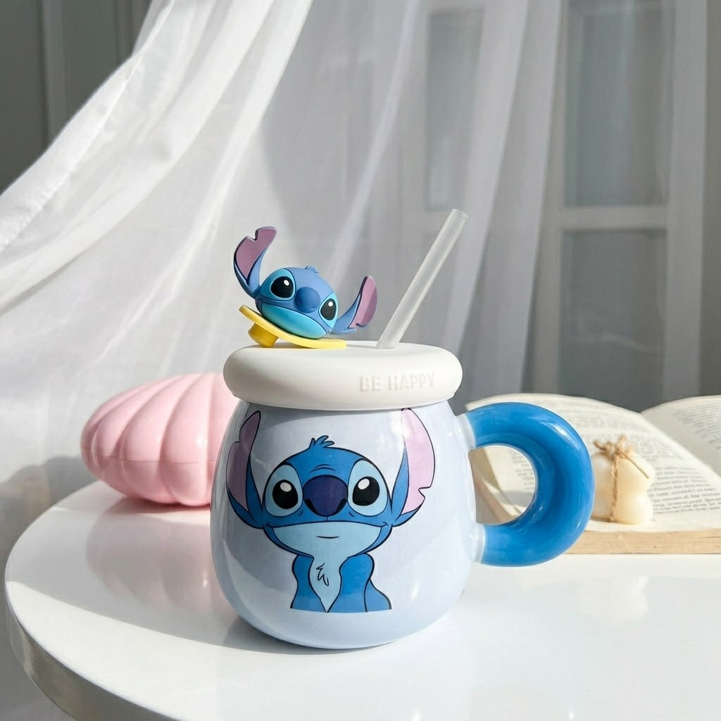 Happy Stitchy&Angel Mug