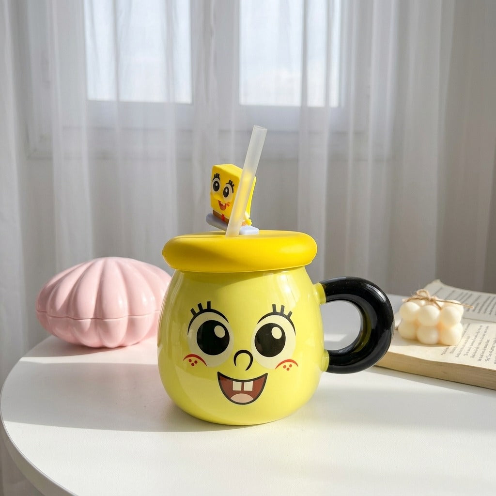 Happy Spongy Mug
