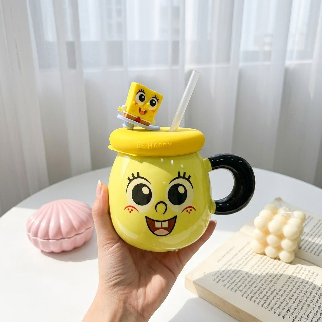Happy Spongy Mug