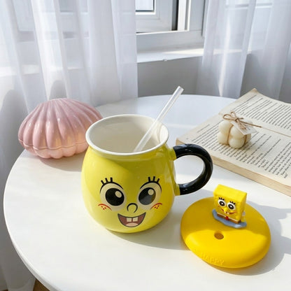 Happy Spongy Mug