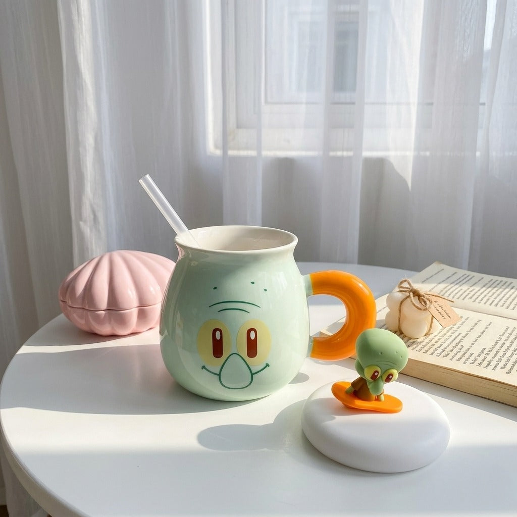 Happy Spongy Mug