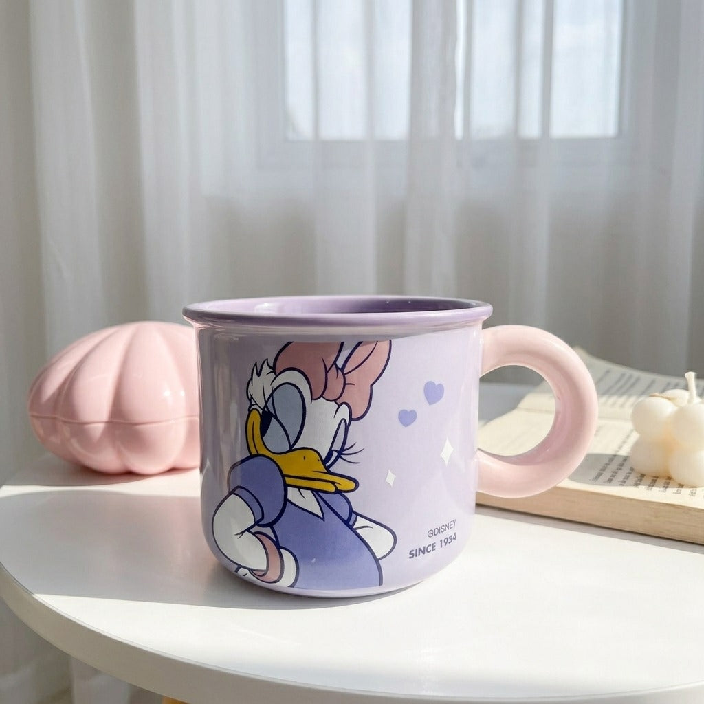 Lavender Daisy Mug