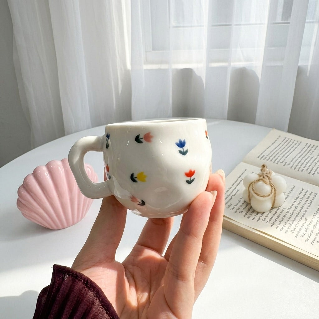 Cheerful Petal Cup Coffee Size (One Piece )
