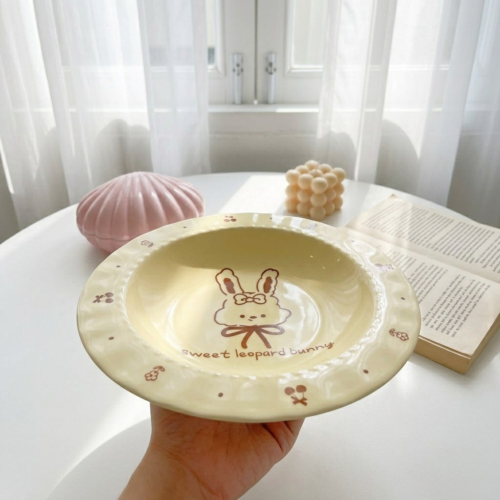 Cute Bunny Plate