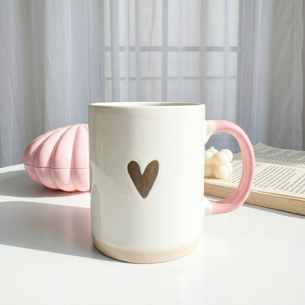 Blush Heart Mug