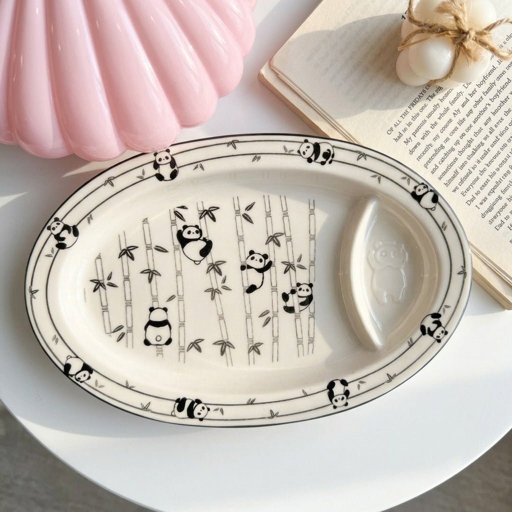Cute Panda Plate
