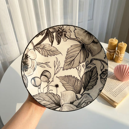 Black & White Deep Plate