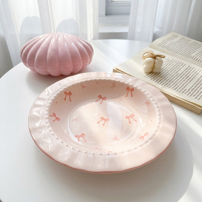 Pinky Bow Plate