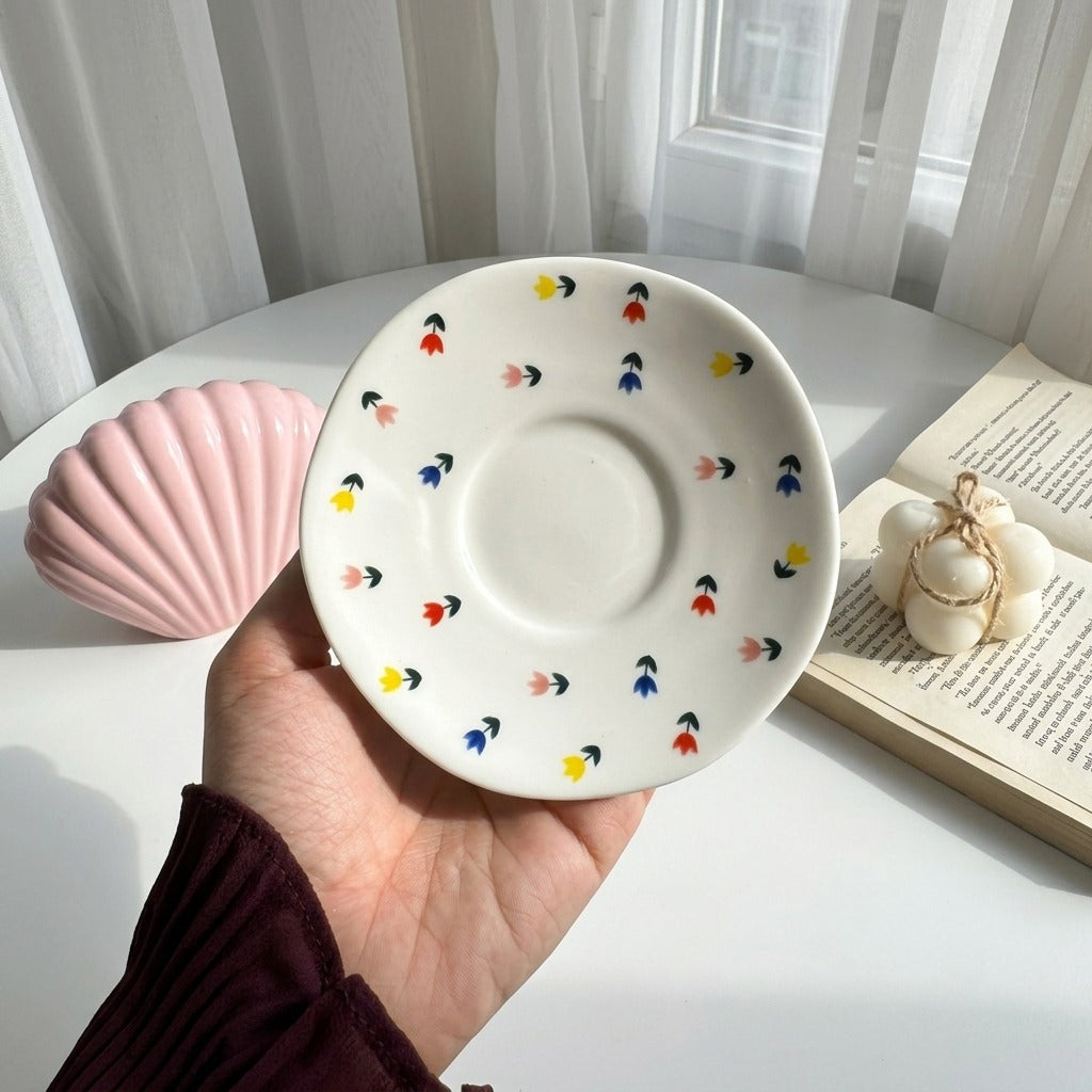 Cheerful Petal Cup Coffee Size (One Piece )