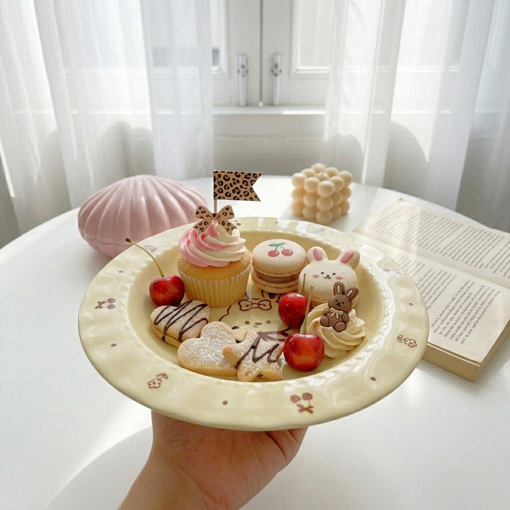 Cute Bunny Plate