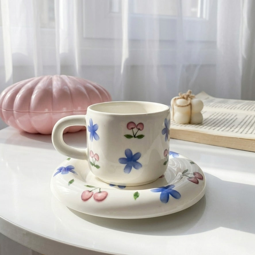 Cherry Bloom Cup Coffee Size (One Piece)