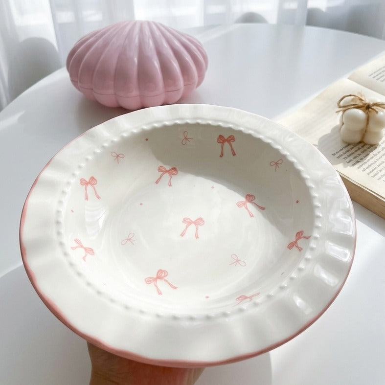 Pinky Bow Plate