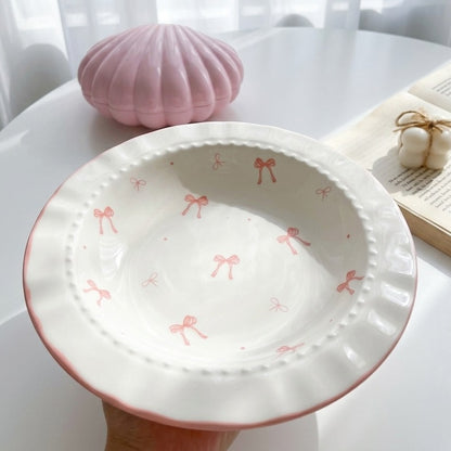 Pinky Bow Plate