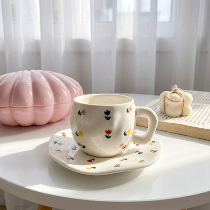 Cheerful Petal Cup Coffee Size (One Piece )