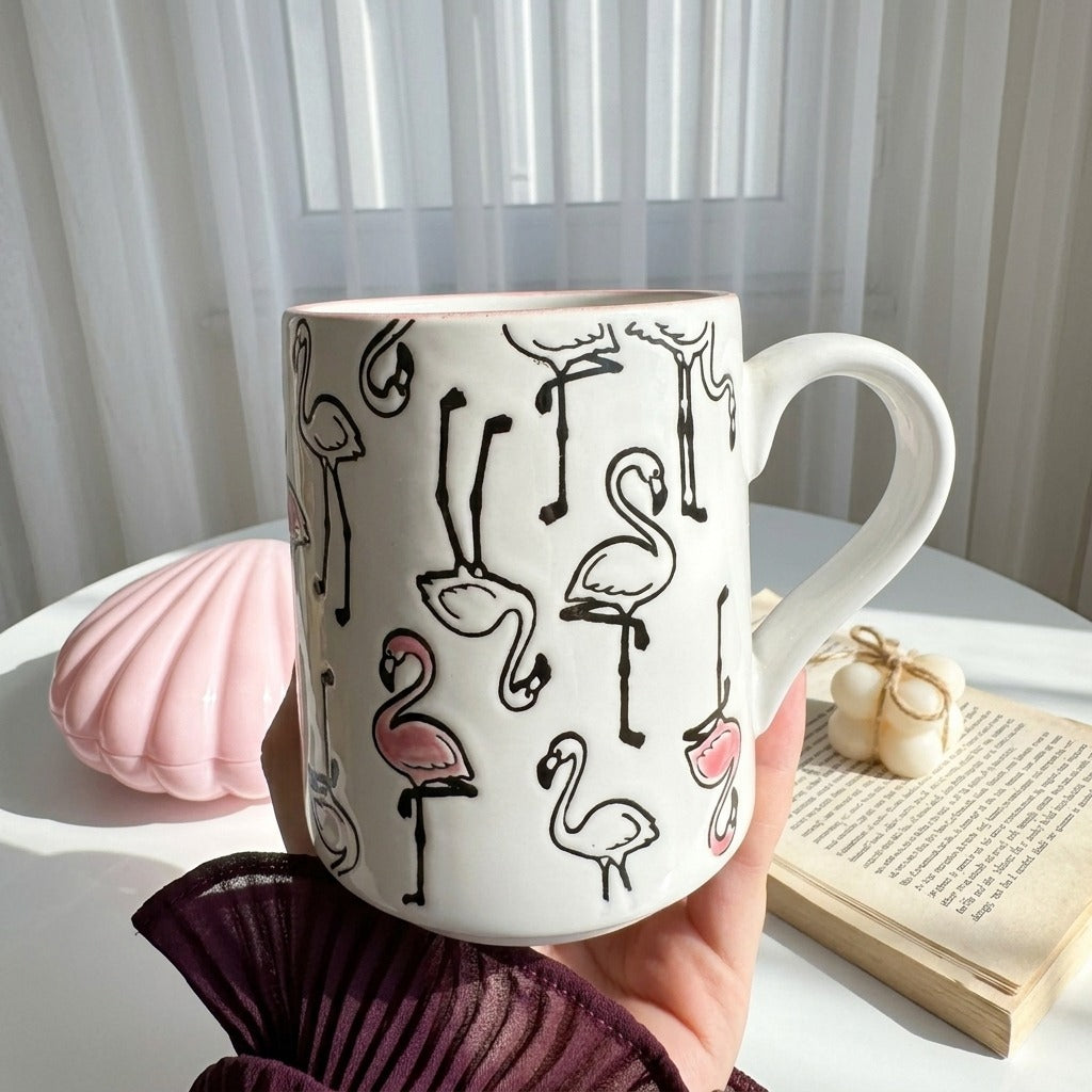 Pink Flamingo Mug
