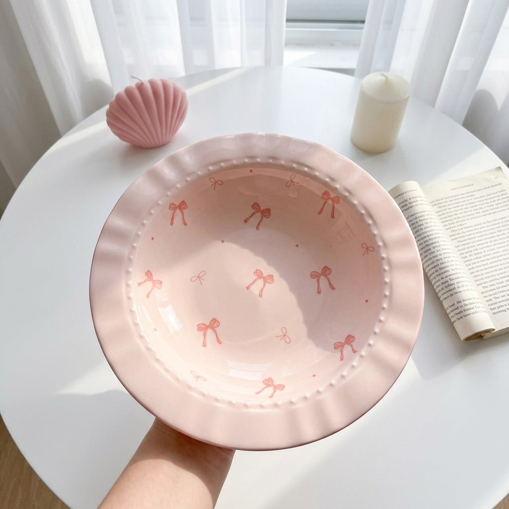 Pinky Bow Plate