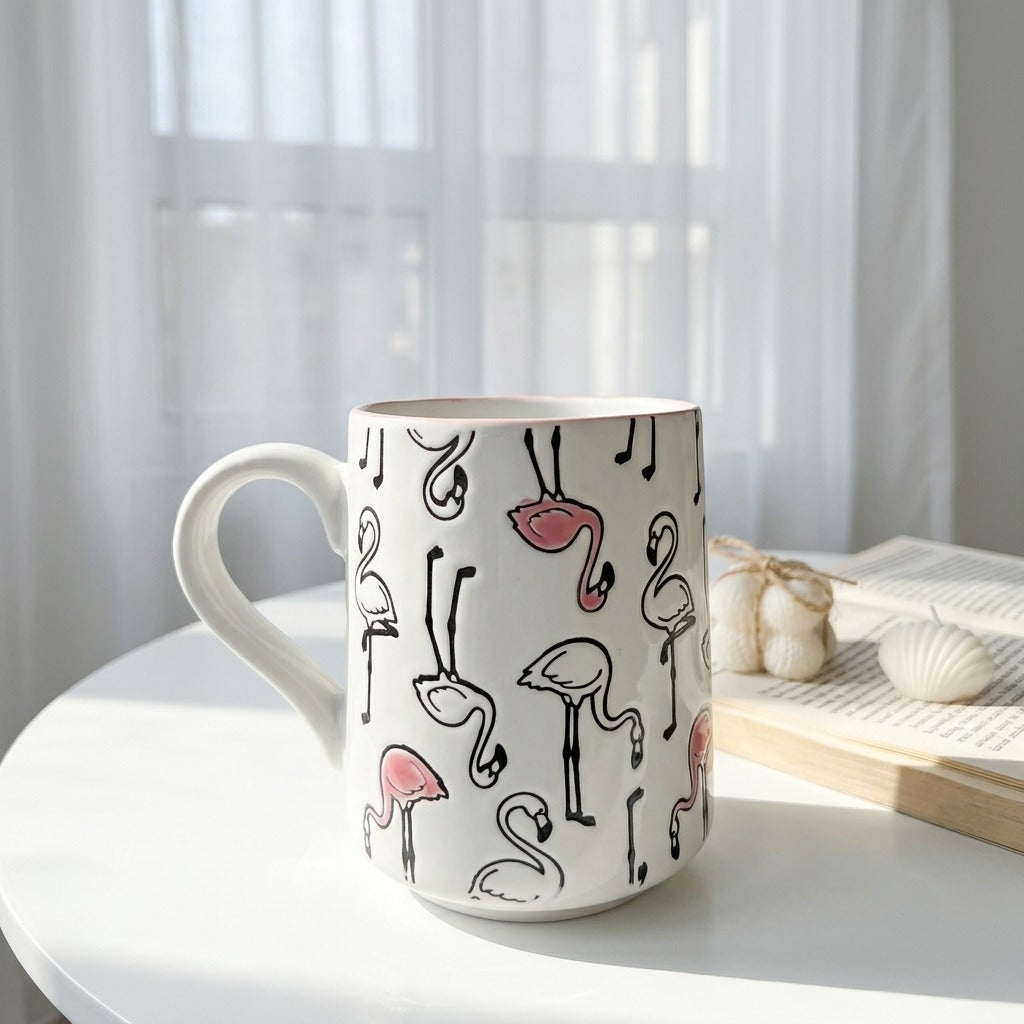 Pink Flamingo Mug