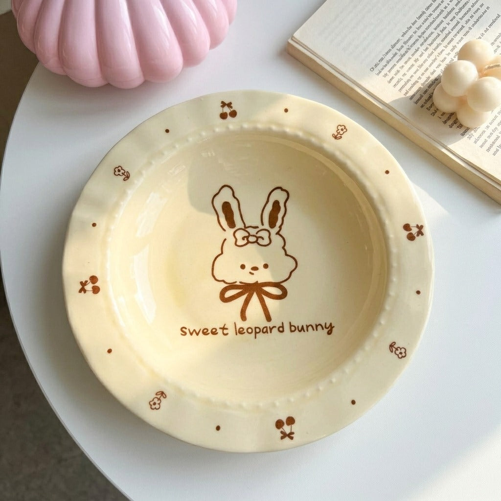 Cute Bunny Plate