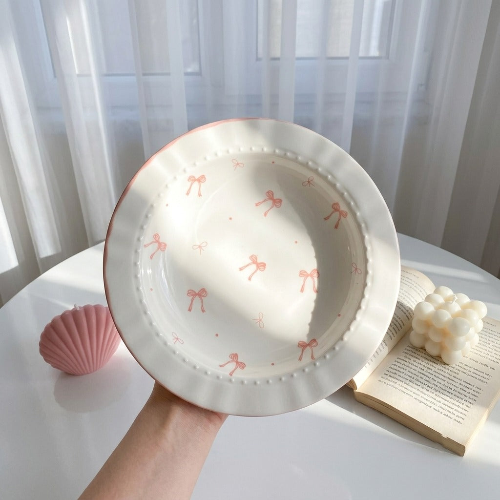 Pinky Bow Plate