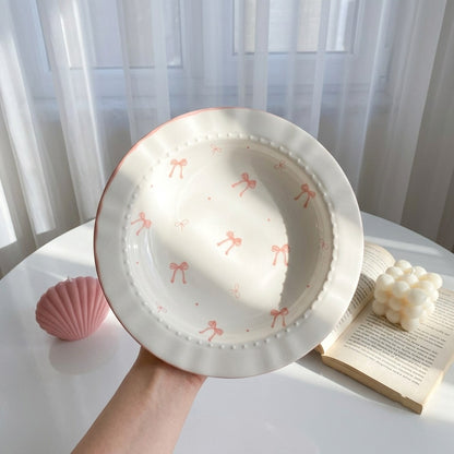 Pinky Bow Plate